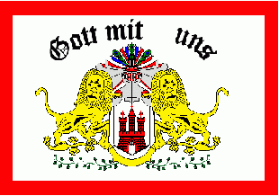[Unknown Hamburg military flag (1859)]